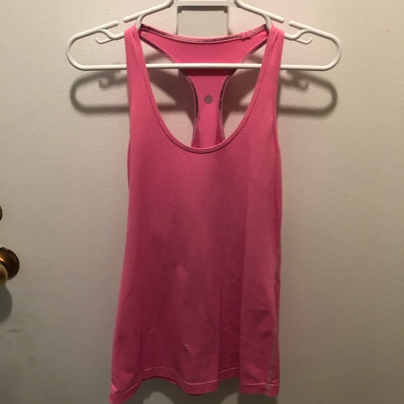 lululemon athletica Tops - Lululemon pink racerback tank
